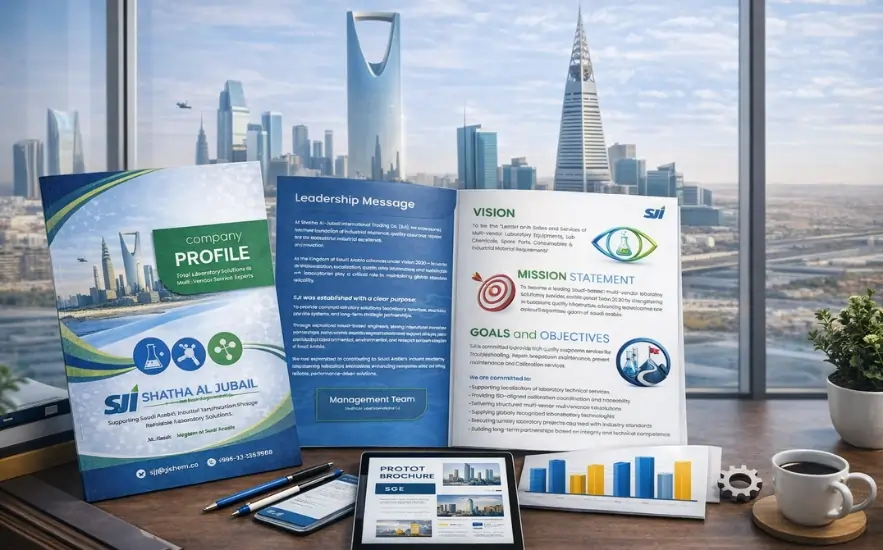 Corporate Profile Design Preview