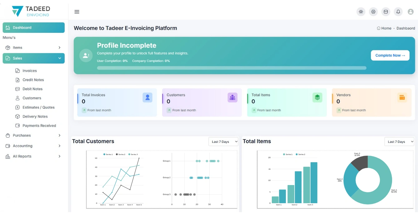 Fleet management dashboard preview