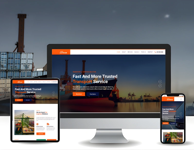 Website & App Development for Transport & Logistics Companies