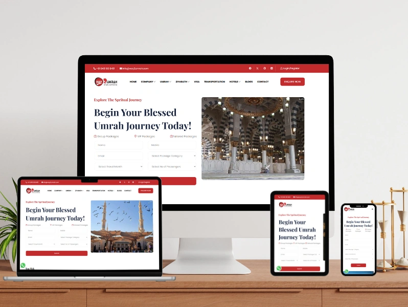 Website & App Development for Travel Businesses