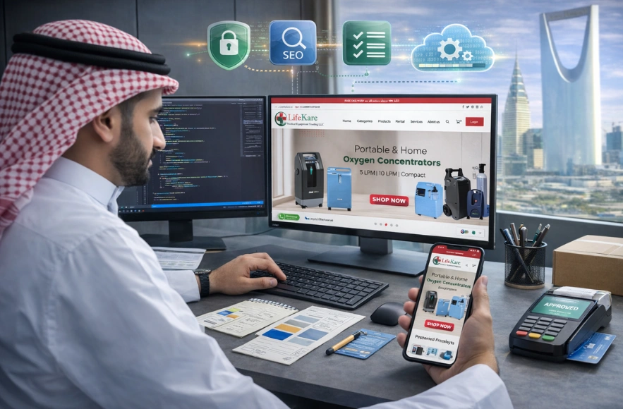 E-commerce Website Development Preview