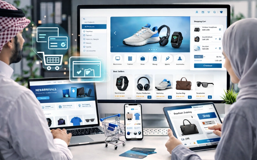 E-Commerce Web Design Preview