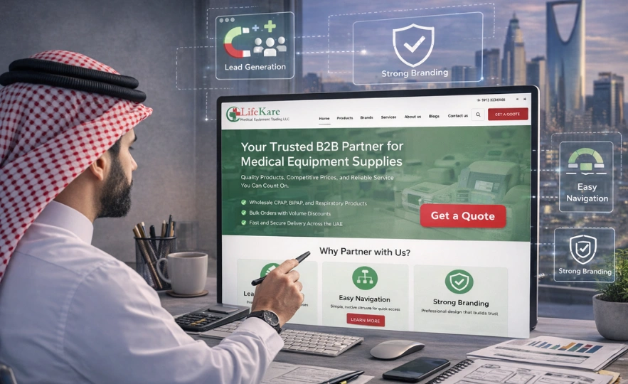 B2B Website Redesign