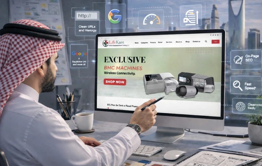 SEO Website Redesign Preview