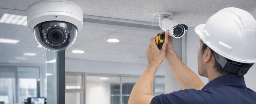 IP camera installation
