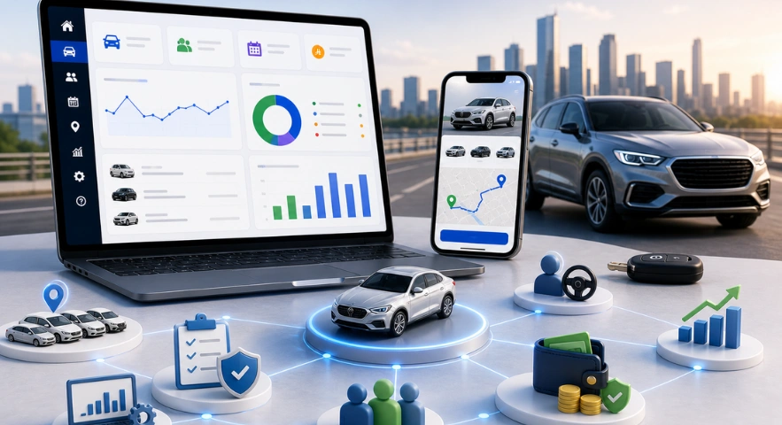 Car Rental Software technology architecture