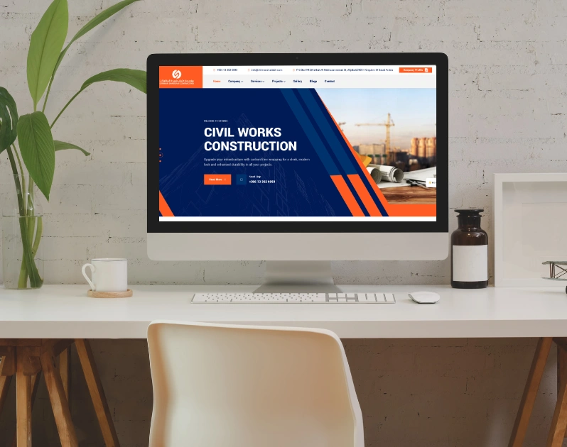 Website & App Development for Construction Companies