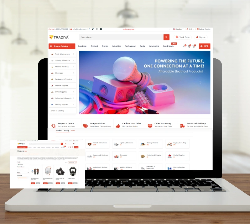 E-Commerce Web Design Preview
