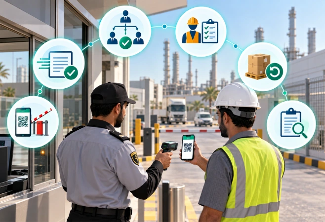 Why Saudi sites are moving off paper gate passes