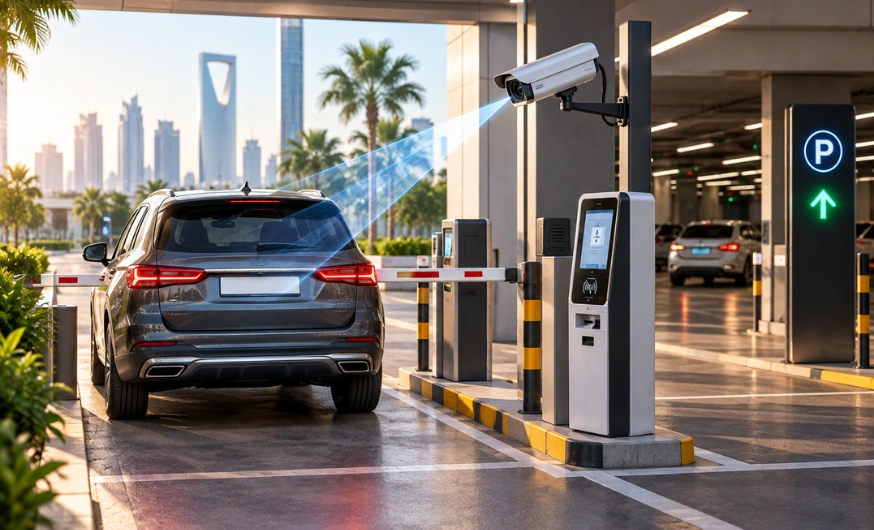 How the parking management system works