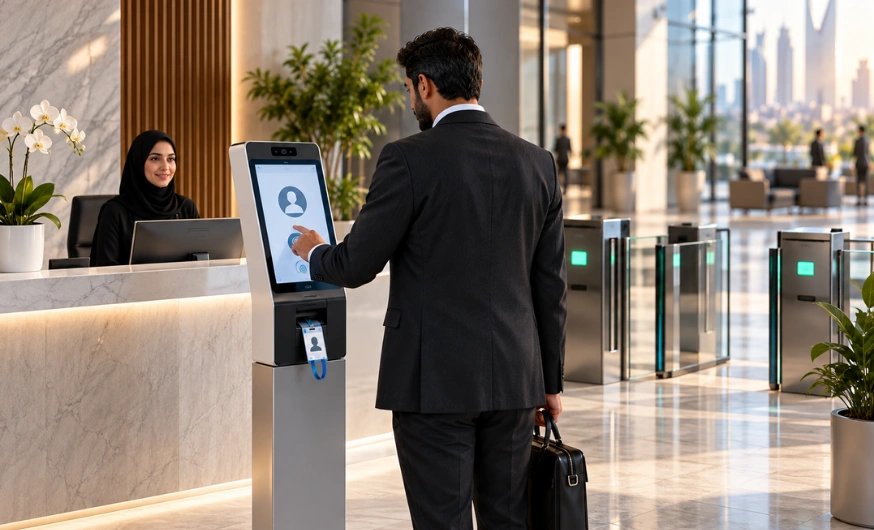 How visitor management system works